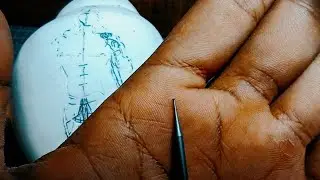Conch shell carving #vishnu #shell #carving #RiakzArtWork #artwork #craftwork #RAW