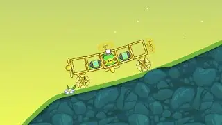 How to complete Road Hogs level 7 in Bad Piggies - with legendary engines