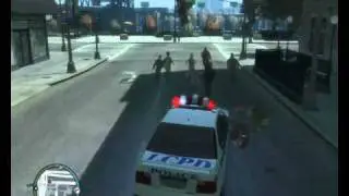 GTA IV (PC) - Liberty City Police Department (Pull Over Gone Wrong)