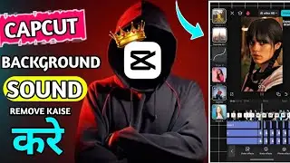 capcut video editing ||  cap cat me  background voice kaise remove kare 😱 #techraja11 