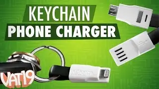 Tiny Keychain Phone Charging Cable