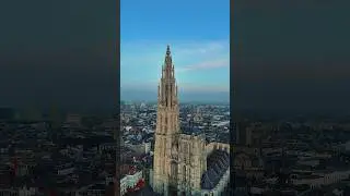 Antwerp from the sky #shorts #drone #antwerp