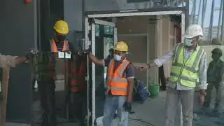 Expo 2020 Dubai eyrise installation at Campus Germany