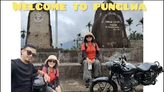 Exploring Punglwa the Cleanest village || Ride on Motorcycle 🏍️