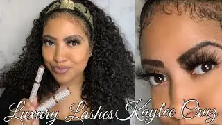 Glam Lashes & Liner Review ft. Kaylee Cruz