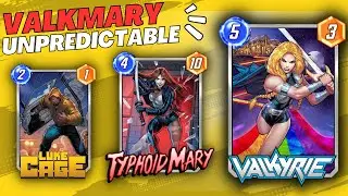 I Surprised Everyone With This Deck | Valkmary Deck -  Marvel Snap
