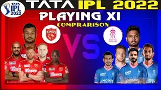 IPL 2022 -  Punjab Kings vs Rajasthan Royals Playing 11 Comparison | PBKS vs RR Playing 11 #ipl2022