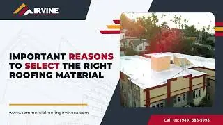Important Reasons to Select the Right Roofing Material