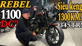 HONDA REBEL 1100 DCT - Siêu keng lướt kèm đồ cơ bản vừa nhập đội giá dễ trải nghiệm mời anh em 😍🏍️