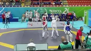 Ayyad Abdallah (JOR) Kavurat Ferhat Can (TUR) 2022 ISLAMIC SOLIDARITY GAMES 68 kg