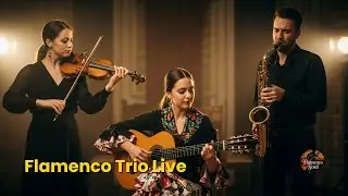 🎸 Flamenco Fusion LIVE 24/7 – Guitar, Violin, Sax | Spanish Chill & Focus Music