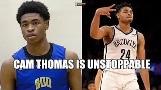 CAM THOMAS IS A SCORING MACHINE!! High School Highlights on Nets SG!