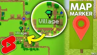 Minecraft: How to make Map Markers (Location Markers) #shorts