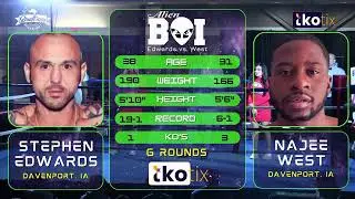 AlienBoi 22: Stephen Edwards vs. Najee West, Full Fight