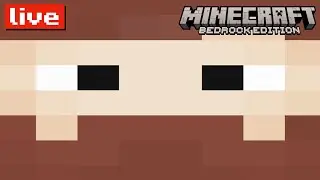 🔴LIVE Minecraft bedrock