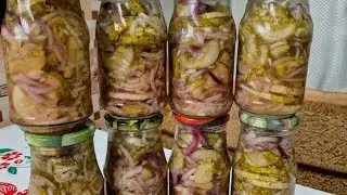 🥗САМЫЙ БЫСТРЫЙ ВКУСНЫЙ ПРОСТОЙ САЛАТ НА ❄ЗИМУ ИЗ 🥒ОГУРЦОВ 🥒НЕЖИНСКИЙ РЕЦЕПТЫ МАМЫ@obovsemsmarusya