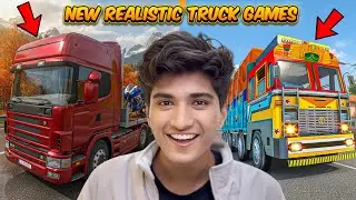 Playing NEW, BEST & REALISTIC TRUCK GAMES from PLAYSTORE😍