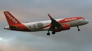 RARE : easyJet (NEO Livery)-(G-UZHF) : Airbus A320-251N : Belfast City Airport (BHD) : 14th Jan 2024