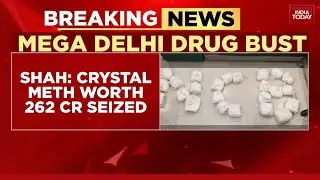 Mega Drug Ring Busted In Delhi: NCB, Delhi Police Seize 328 KG Of Meth Worth ₹262 Crores