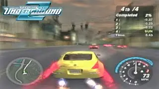 Timeless Tuners (Quick Race: Wall Center - Sprint) | Need for Speed: Underground 2 on PS2