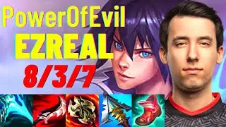 TSM PowerOfEvil PLAYS EZREAL VS ORIANNA |NA CHALLENGER PATCH 11.3| [League of Legends] Full Gameplay