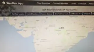 Weather Forecasting Website(Internship Project)
