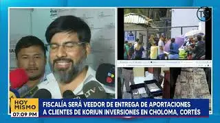 Fiscalía será veedor de entrega de aportaciones a clientes de Koriun Inversiones