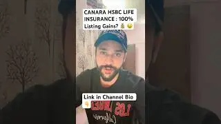 CANARA HSBC LIFE INSURANCE IPO REVIEW : Should you Apply in Canara Hsbc Life Insurance Ipo? #shorts