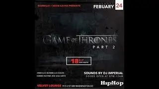 20Bello / Eddie Kayne presents the Game of Thrones concert recap feat on HipHop Weekly