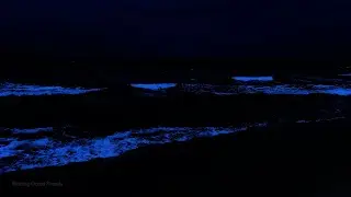 Fall Asleep With Surreal Waves Rolling Slowly Through All Night, Ocean Sounds for Deep Sleep