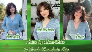 Alive in Dark Chocolate Mix by Ellen Wille! Indoors/Sun/Shade #shorts