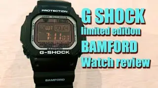 Обзор G Shock &mdash; новые часы Bamford лимитированной серии (GW-M5610BWD20-1ER)