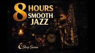 8 Hours Smooth Jazz 🎷 | Relaxing Night Jazz for Sleep & Calm | Sleep Sereni