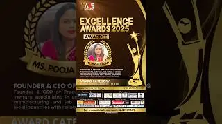 Ms. Pooja Kadam &ndash; Business Leader of the Year | ANE Awards