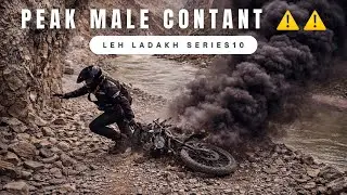 PEAK MALE CONTANT😱⚠️|| OFFROADING AT LADAKH ROUTE EP.10|| #ghumakadpandat #explore #foryou 