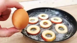 Самый известный торт на YouTube 🤤 Яблочный пирог с 1 яйцом 🥚