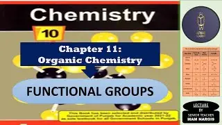 Functional groups Organic Chemistry Class 10 (Carbon, Hydrogen and Oxygen)