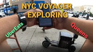 EXPLORING QUEENS ON A DUALTRON ULTRA 2 WITH UBER EATS / NYC VOYAGER EPISODE 9