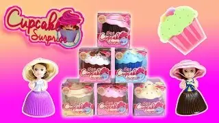 MINI CUPCAKE SURPRISE DOLLS PART 2 | Little Kelly & Friends ToysReview for Kids