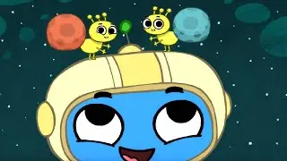 Kit e Kate  - Una giornataspazia - Cartoni animati per bambini