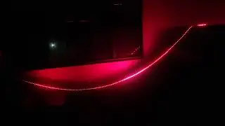 wled and ledfx sound reactive led stripe