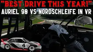 Auriel 90 lap at Nordschleife in VR! (Assetto Corsa Car Mod)