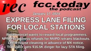 Priority for LOCAL PROGRAMMING, MVPD refunds for BLACKOUTS, LPFM house cleaning | fcc.today