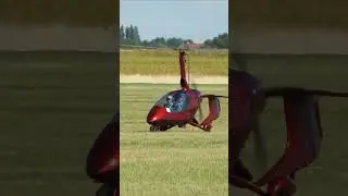 Autogire taking off from Blois-Le Breuil during MULM 2025.
