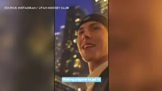Utah hockey players forced to walk to their game against the Leafs due to Toronto traffic gridlock