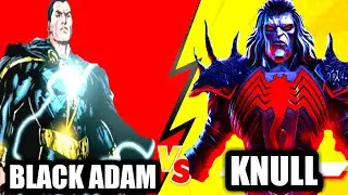 Black Adam Vs Knull Who Will Win🔥😱 #Shorts #Marvel @ImmortalVerse2