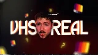 Como fazer Efeito VHS do jeito certo (Sem Overlay e Gr&aacute;tis)
