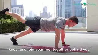Single-leg raise push-up