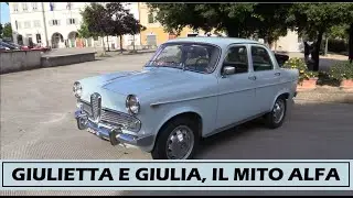 Giulietta e Giulia, il mito Alfa: Alfa Romeo Giulietta TI terza serie, Alfa Romeo Giulia 1.3 TI