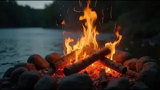 Relax by the Fire &ndash; Soothing Campfire Sounds